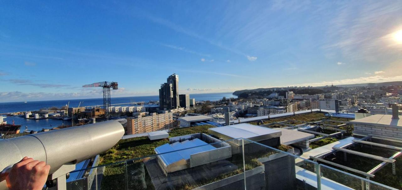 Portova Gdynia Sea View Apartman Kültér fotó